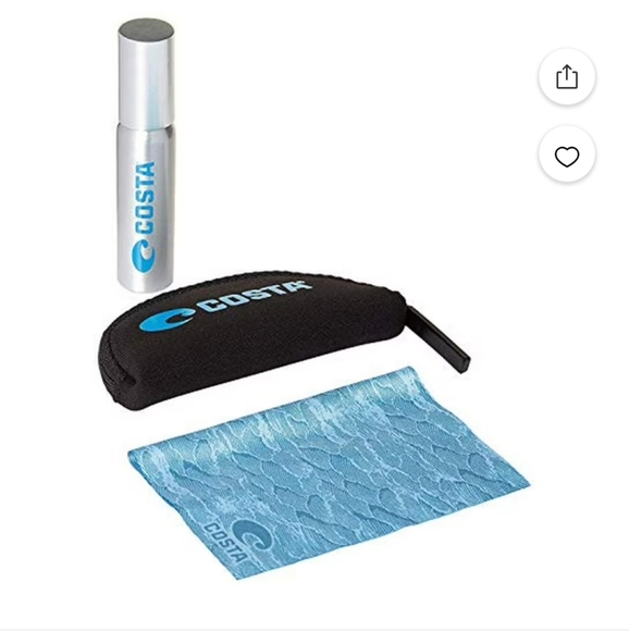 Costa Del Mar Cleaning Kit, Costa Blue, - Picture 1 of 6